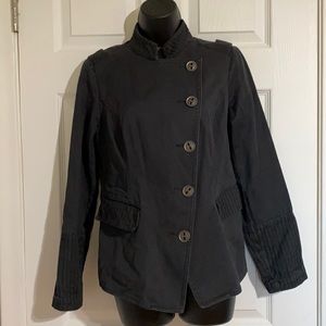 Ruff Hewn Utility Jacket Sz S Smoky Blue